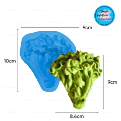 Khuôn Silicon - Rau Củ - Cây Cải 9cm
