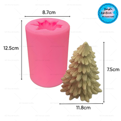 Khuôn Silicon - Noel - Cây Thông Cây 12.5cm