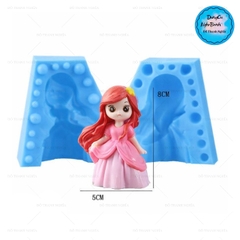Khuôn Silicon - Em Bé - Công Chúa #16 2 Mảnh 8cm