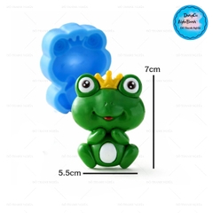Khuôn Silicon - Động Vật - Ếch Ngồi 7cm