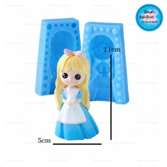 Khuôn Silicon - Em Bé - Công Chúa #8 2 Mảnh 11.5cm