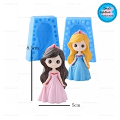 Khuôn Silicon - Em Bé - Công Chúa #10 2 Mảnh 8.5cm