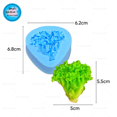 Khuôn Silicon - Rau Củ - Cây Cải 5.3cm