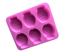 Khuôn Silicon - Biển - Cá 6cm - 6c
