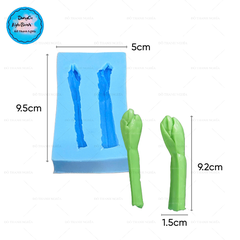 Khuôn Silicon - Rau Củ - Rau Mầm 2c