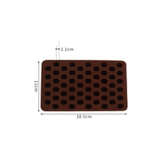 Khuôn Silicon - Rau Củ - Hạt Cafe - Vĩ 55c