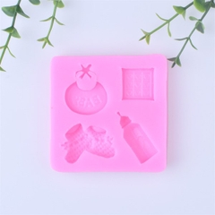 Khuôn Silicon - Bình Bú - Bình Yếm Giày 4c