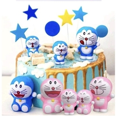 Con Mèo Nhựa - PKD - Set 4 - Doaremon - Hồng