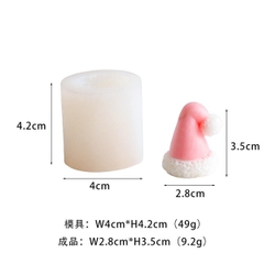 Khuôn Silicon - Noel Set 3 Nón
