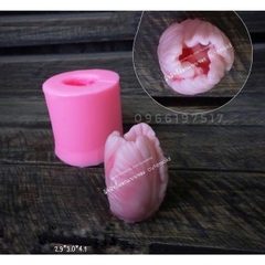 Khuôn Silicon - Hoa Tulip - SL95 - Hoa trung 40k