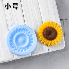 Khuôn Silicon - Hoa Hướng Dương - Mặt 5.5cm