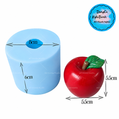 Khuôn Silicon - Trái Cây - Táo To 6cm