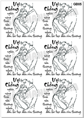 Decal Chủ Đề Gia Đình - GĐ- GĐ05