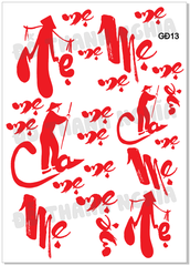 Decal Chủ Đề Gia Đình - GĐ- GĐ13