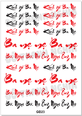 Decal Chủ Đề Gia Đình - GĐ -GĐ23
