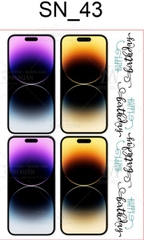 Decal Chủ Đề Hot - Vui Nhộn - DSN - IPHONE HAPPY