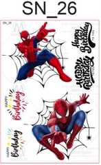 Decal Chủ Đề Hot - Vui Nhộn - DSN - SN26 NHỆN