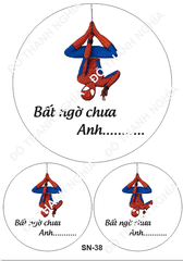 Decal Chủ Đề Hot - Vui Nhộn - DSN - SN38 NHỆN