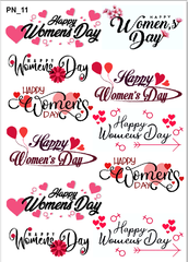 Decal Chủ Đề Phụ Nữ - DPN - DPN11