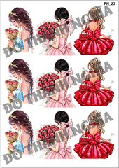 Decal Chủ Đề Phụ Nữ - DPN - DPN23