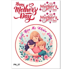 Decal Chủ Đề Phụ Nữ - DPN - DPN57