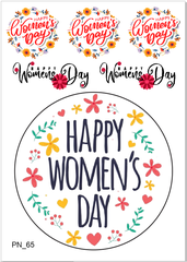 Decal Chủ Đề Phụ Nữ - DPN - DPN65 18cm