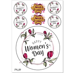 Decal Chủ Đề Phụ Nữ - DPN - DPN69 18cm