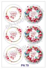 Decal Chủ Đề Phụ Nữ - DPN - DPN79