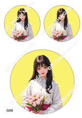 Decal Chủ Đề Phụ Nữ - DPN-G09