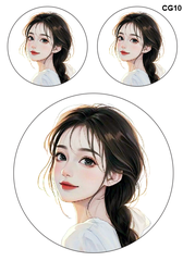 Decal Chủ Đề Phụ Nữ - DPN-G10