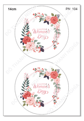 Decal Chủ Đề Phụ Nữ - DPN - PN104