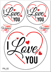 Decal Chủ Đề Phụ Nữ - DPN - PN82