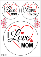 Decal Chủ Đề Phụ Nữ - DPN - PN83