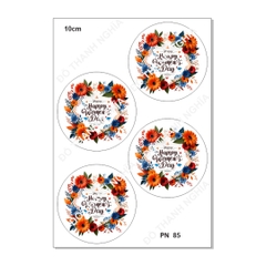 Decal Chủ Đề Phụ Nữ - DPN - PN85