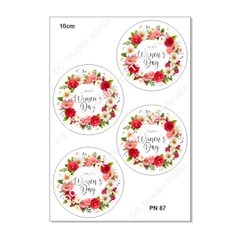 Decal Chủ Đề Phụ Nữ - DPN - PN87