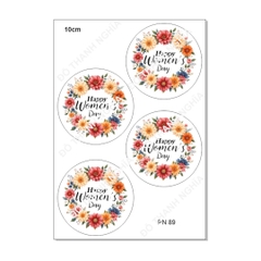 Decal Chủ Đề Phụ Nữ - DPN - PN89