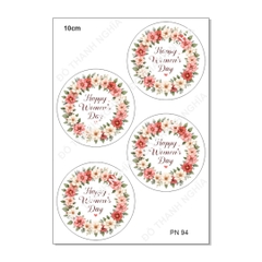 Decal Chủ Đề Phụ Nữ - DPN - PN94