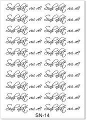 Decal Chủ Đề Sinh Nhật - DSN - DSN14