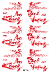 Decal Chủ Đề Tết - TET05
