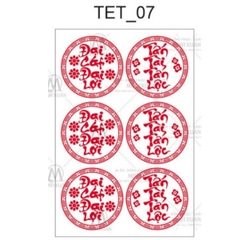 Decal Chủ Đề Tết - TET07