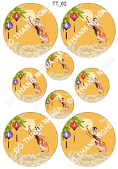 Decal Chủ Đề Trung Thu - DTT - DTT02
