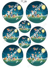 Decal Chủ Đề Trung Thu - DTT - DTT09