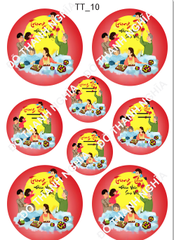Decal Chủ Đề Trung Thu - DTT - DTT10