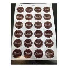Decal Chủ Đề Trung Thu - Tem Nhân Bánh