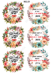 Decal Nhà Giáo 20/11 - DNG - DNG21