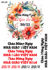 Decal Nhà Giáo 20/11 - DNG - DNG28