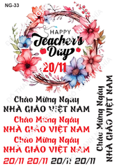 Decal Nhà Giáo 20/11 - DNG - DNG33