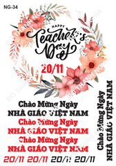 Decal Nhà Giáo 20/11 - DNG - DNG34