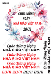Decal Nhà Giáo 20/11 - DNG - DNG36