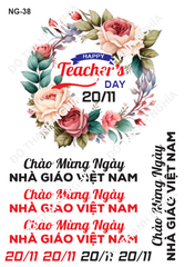 Decal Nhà Giáo 20/11 - DNG - DNG38